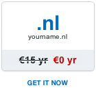 Free .nl domain name