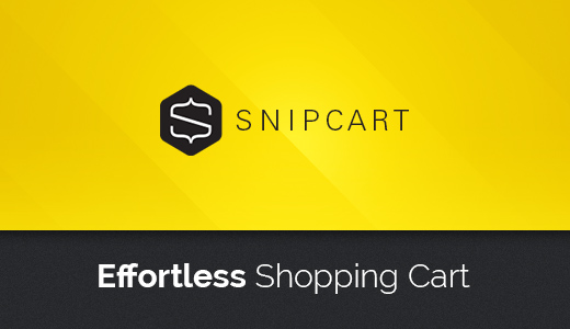 Snipcart – Effortless shopping cart